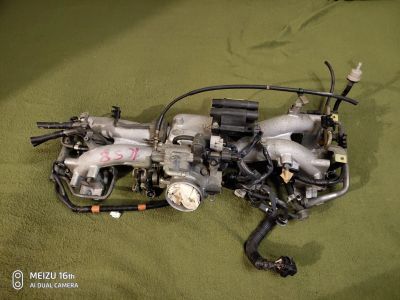 Лот: 16796502. Фото: 1. Впускной коллектор subaru ej 201. Двигатель и элементы двигателя