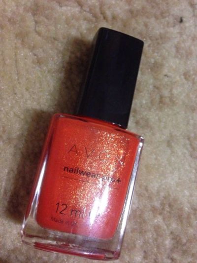 Лот: 4447975. Фото: 1. Мандарин лак AVON. Лак для ногтей