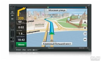 Лот: 18084920. Фото: 1. Автомагнитола с GPS навигацией... Автомагнитолы