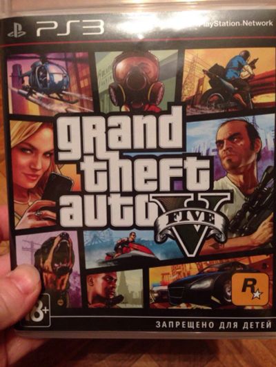 Лот: 6295441. Фото: 1. Grand Theft Auto V для Sony PlayStation... Игры для консолей