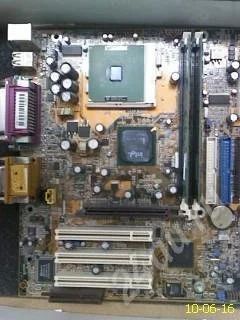 Лот: 319380. Фото: 1. MB (Defi) 815ep 370 +CPU PIII... Материнские платы