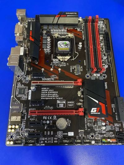 Лот: 17017936. Фото: 1. Материнская плата Gigabyte GA-Z170-Gaming... Материнские платы