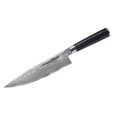 Лот: 25357214. Фото: 1. Нож поварской SAMURA Damascus... Столовые приборы, ножи