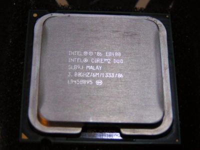 Лот: 15901626. Фото: 1. Intel Core 2 Duo E8400 2core... Процессоры