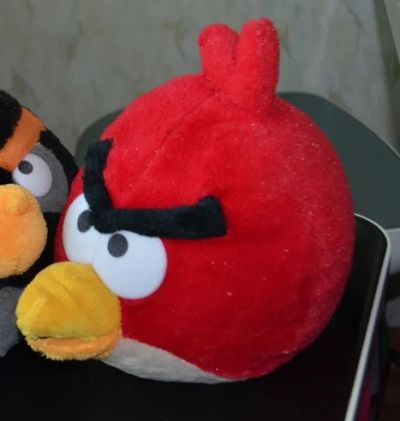 Лот: 9710337. Фото: 1. Птичка Angry Birds/Злые птички. Мягкие