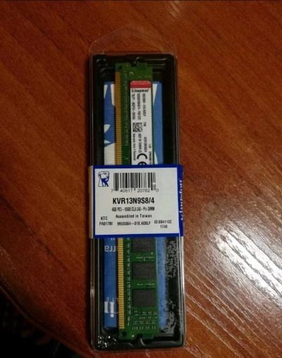 Лот: 12705594. Фото: 1. ОЗУ Kingston 4gb 1333. Оперативная память