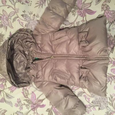 Лот: 6488236. Фото: 1. Пуховик Benetton 74-80 р. Верхняя одежда