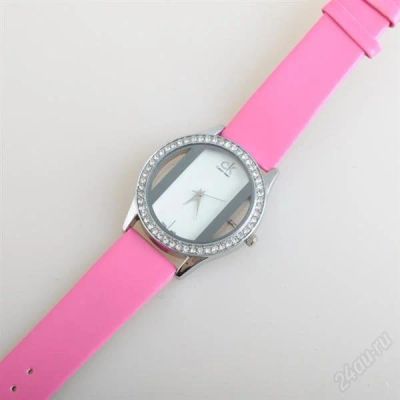 Лот: 1522112. Фото: 1. Часы женские CK на розовом ремешке. Другие наручные часы