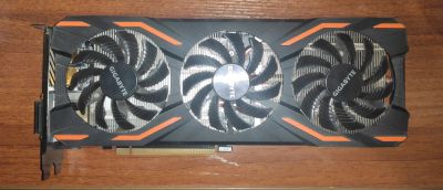 Лот: 18363438. Фото: 1. Gigabyte GeForce GTX 1080 Windforce... Видеокарты
