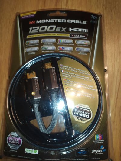 Лот: 4402978. Фото: 1. Кабель Hdmi Monster Cable 1200EX... Шлейфы, кабели, переходники