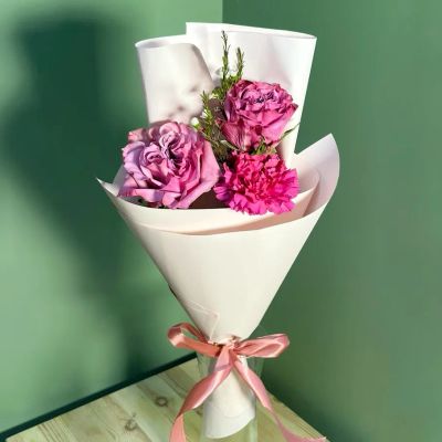 Лот: 23360428. Фото: 1. Лот 6 из 10. Букет из роз Country... Свежие цветы