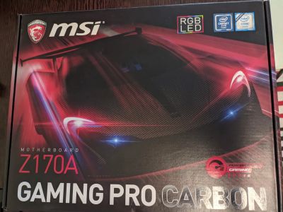 Лот: 21376024. Фото: 1. Материнская плата MSI Z170A gaming... Материнские платы