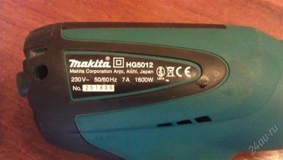Лот: 2451201. Фото: 1. фен строительный makita hg5012... Электроинструмент