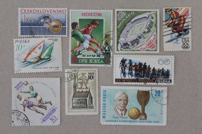 Лот: 24919955. Фото: 1. Набор марок. Спорт. Олимпийские... Марки