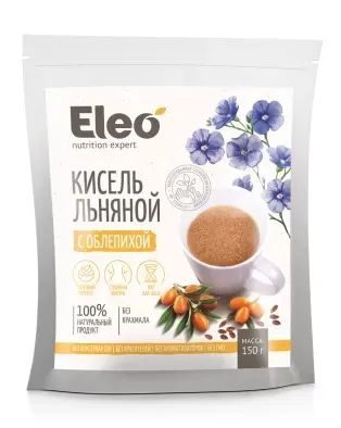 Лот: 20992637. Фото: 1. Кисель льняной с облепихой Eleo... Напитки