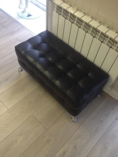 Лот: 9507843. Фото: 1. Пуф прямоугольный б/у (отличное... Кресла, пуфы