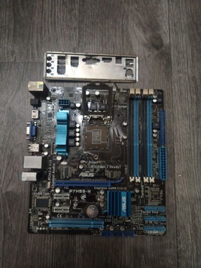 Лот: 14595026. Фото: 1. ASUS P7H55-M не работает встроенный... Материнские платы