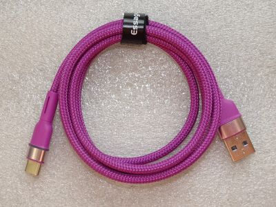 Лот: 19468451. Фото: 1. Кабель Essager 3А LED USB-A -... Дата-кабели, переходники