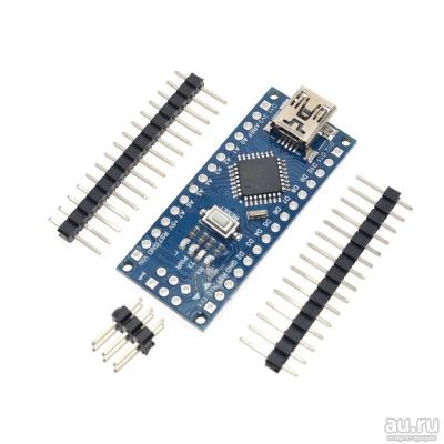 Лот: 8849535. Фото: 1. Arduino nano v3.0 ATmega 328P... Микроконтроллеры