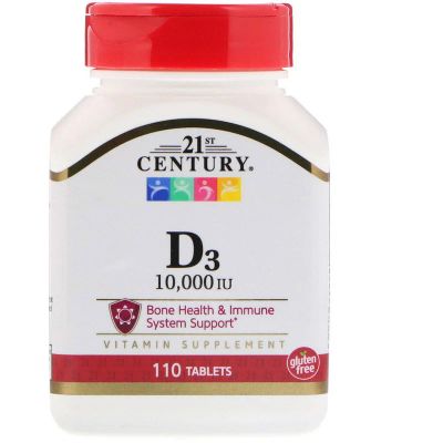 Лот: 15895934. Фото: 1. 21st Century, vitamin D3, 250... Спортивное питание, витамины