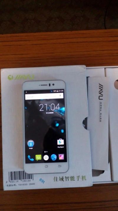 Лот: 7745202. Фото: 1. Смартфон Jiayu 4g 13px 4ядра. Смартфоны