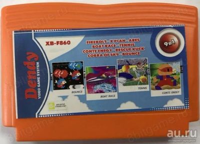 Лот: 13344104. Фото: 1. 9в1 Картридж 8-bit XB-F860 X PLAN... Игры для консолей