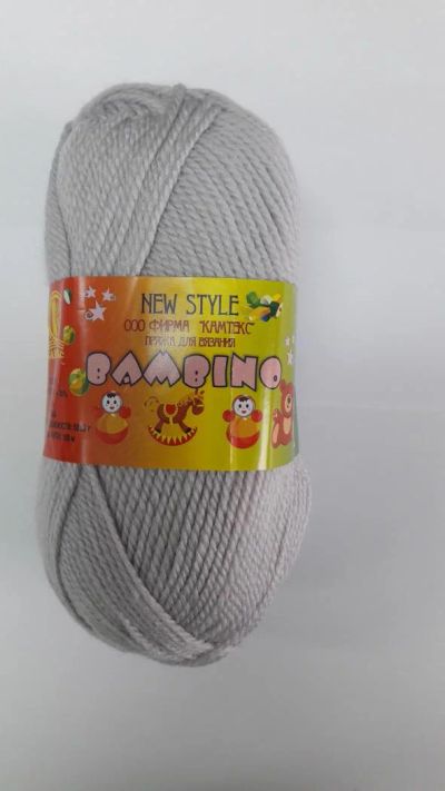 Лот: 7969965. Фото: 1. Пряжа Камтекс Bambino состав 65... Ткани, нитки, пряжа
