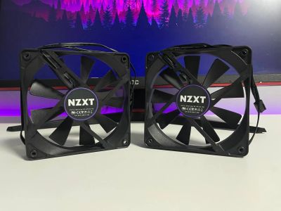 Лот: 19872187. Фото: 1. Корпусные кулеры nzxt 120mm 3... Системы охлаждения