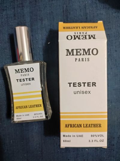 Лот: 22396302. Фото: 1. Memo African leather/60 ml/ unisex... Унисекс парфюмерия