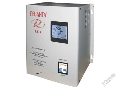 Лот: 5814207. Фото: 1. Стабилизатор Ресанта LUX ACH-10000Н... Стабилизаторы напряжения, ЛАТР