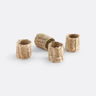 Лот: 24200352. Фото: 1. Комплект из 4 плетеных колец LaRedoute. Кухонные аксессуары
