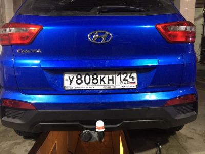 Лот: 16617155. Фото: 1. Фаркоп Hyundai Creta с 2016г.в... Багажники, боксы, фаркопы