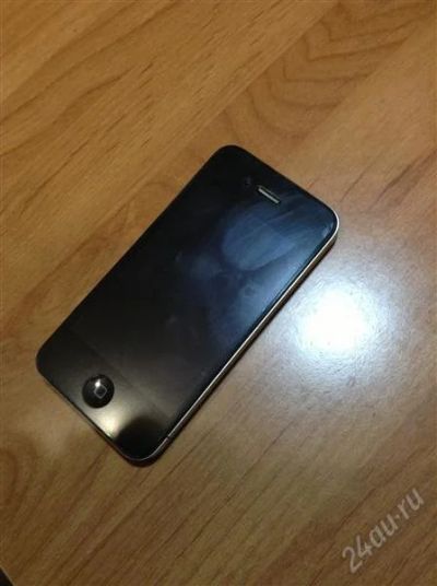 Лот: 2556527. Фото: 1. Iphone 4 32gb black (хорошее состояние... Смартфоны