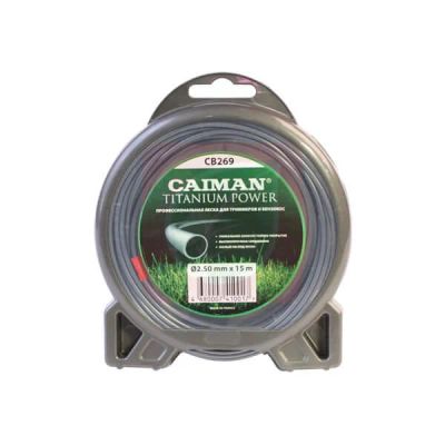 Лот: 17773520. Фото: 1. Леска 2,5 мм*15 м Caiman Titanium... Расходные материалы, сменные насадки