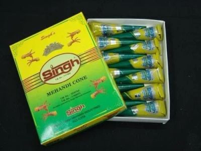 Лот: 4579581. Фото: 1. Хна для Мехенди Singh (черная... Материалы