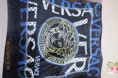 Лот: 4914794. Фото: 1. Плед "Versace". Одеяла, подушки