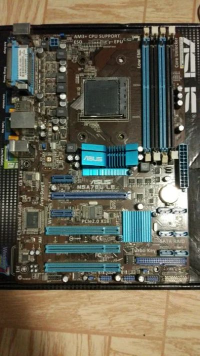 Лот: 13799200. Фото: 1. Asus M5A78L LE. Материнские платы