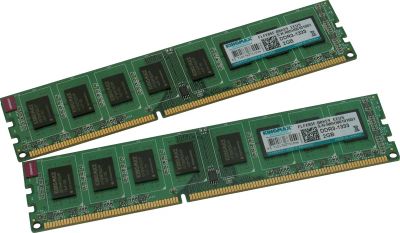 Лот: 4908778. Фото: 1. Kingmax DDR3-1333 2 ПО 2GB цена... Оперативная память