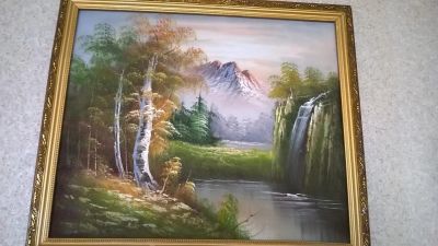 Лот: 5248886. Фото: 1. Картина очень красивая. Пейзаж... Картины, гравюры