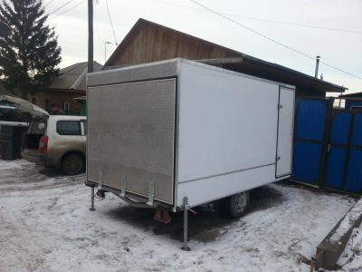 Лот: 6905057. Фото: 1. Будка для прицепа МЗСА 81771D. Прицепы, полуприцепы