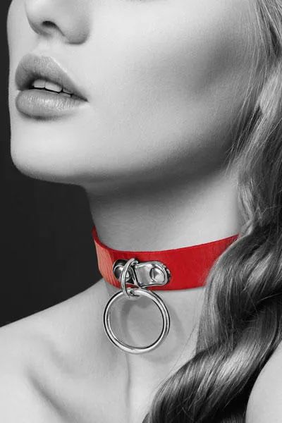 Лот: 24249682. Фото: 1. Чокер с кольцом COLLIER FETISH... Эротическое бельё