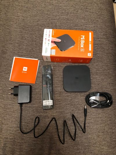 Лот: 15486397. Фото: 1. Xiaomi mi box s mdz-22-ab. Медиаплееры