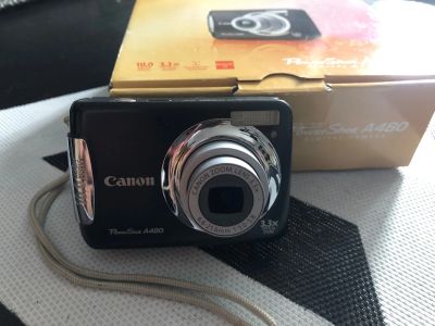 Лот: 16073891. Фото: 1. Фотоаппарат Canon power shot A480. Цифровые компактные