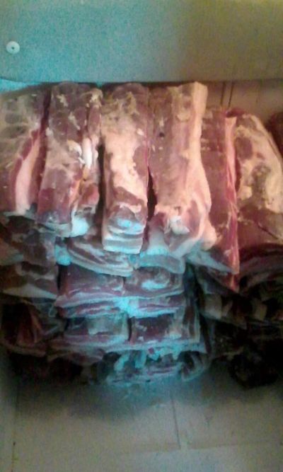 Лот: 6051884. Фото: 1. Сало деревенское. Прослойка. Мясо, птица, яйцо