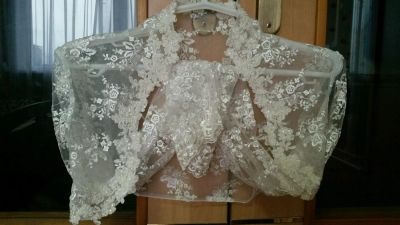 Лот: 9026494. Фото: 1. Болеро (свадебное). Свадебные платья