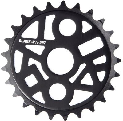 Лот: 11171869. Фото: 1. Звезда Blank WTF 25T black BMX. Запчасти