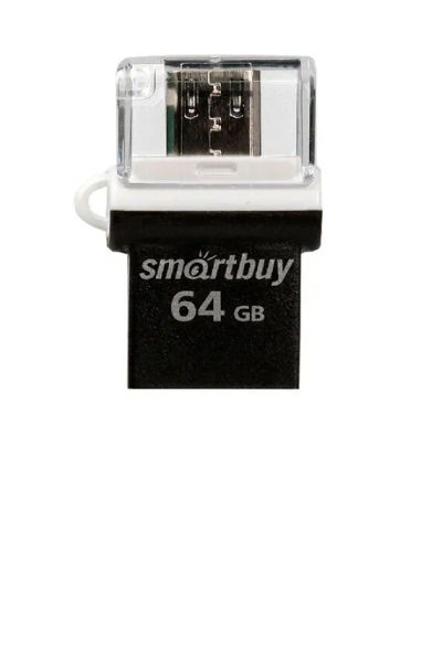 Лот: 20885258. Фото: 1. USB Flash SmartBuy OTG POKO... Карты памяти