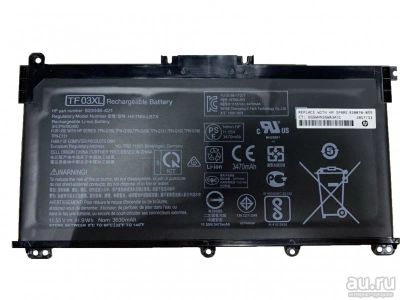 Лот: 17190269. Фото: 1. Аккумулятор для HP / TF03XL... Аккумуляторы