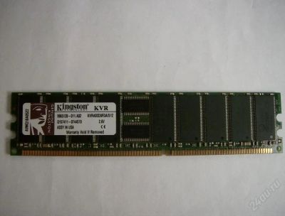 Лот: 130962. Фото: 1. DIMM DDR400 PC3200 512 Mb ECC... Оперативная память