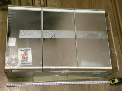 Лот: 6480253. Фото: 1. Зеркальный шкафчик для ванной... Мебель для ванной комнаты